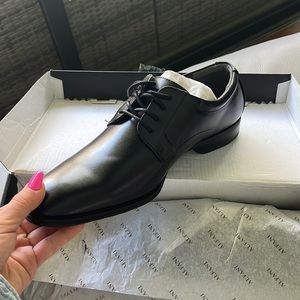 Alfani Mens Andrew Lace Up Dress Oxfords, Black, Size 8.5